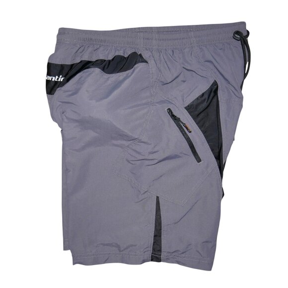 Santic Men's 3D Padded Cycling 2 in 1 Cargo Shorts Size XL MTB Riding Bicycle - Picture 2 of 10